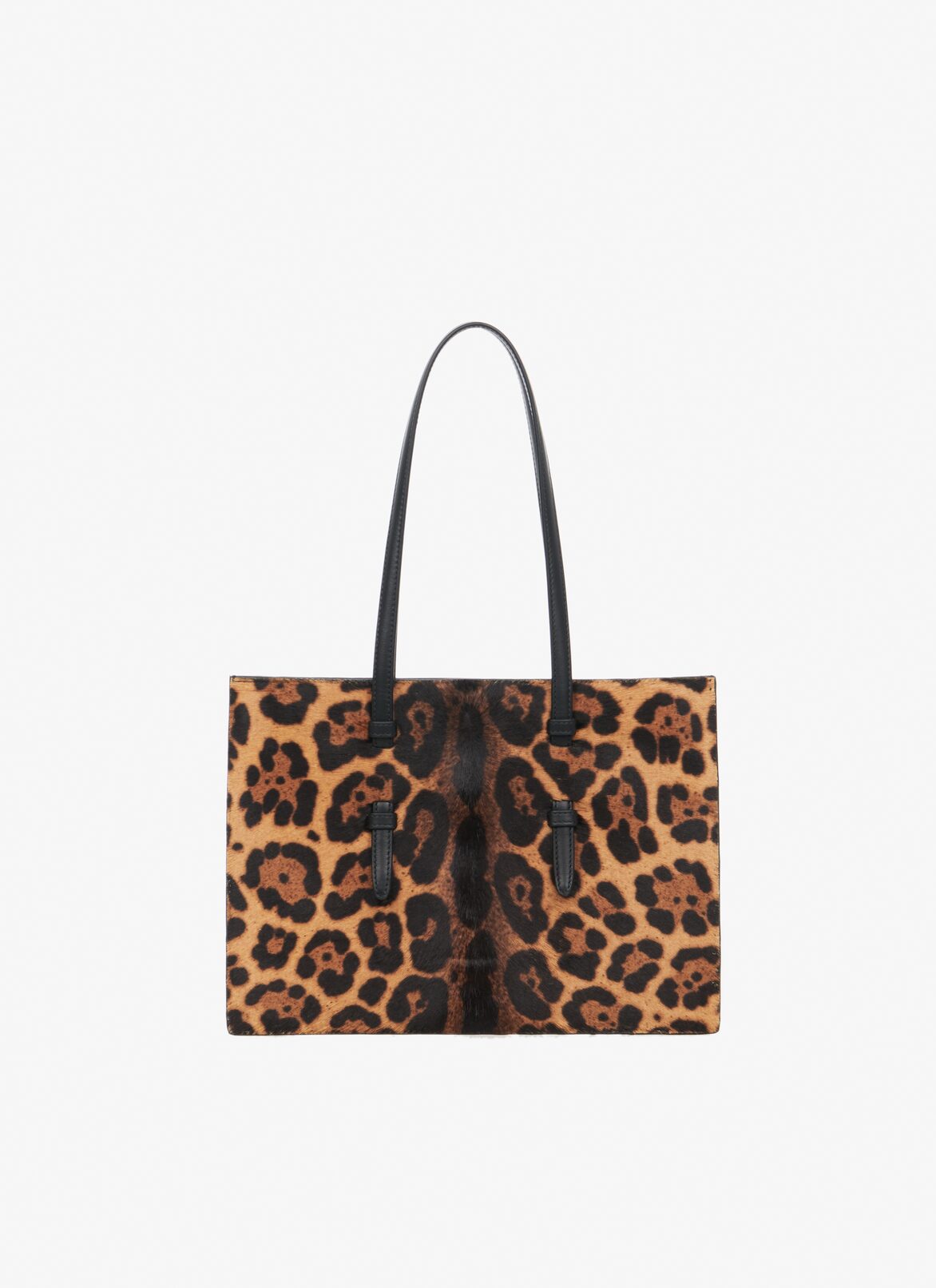 Flat Mina tote bag Small ALAÏA SEPIA FLAT MINA TOTE BAG SMALL